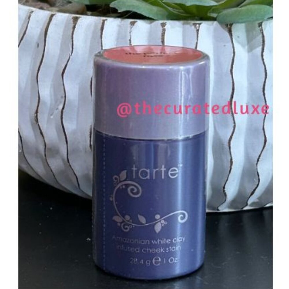 Sealed TARTE VITAMIN Infused Cheek Stain 🌹THE PERFECT ROSE FULL SZ